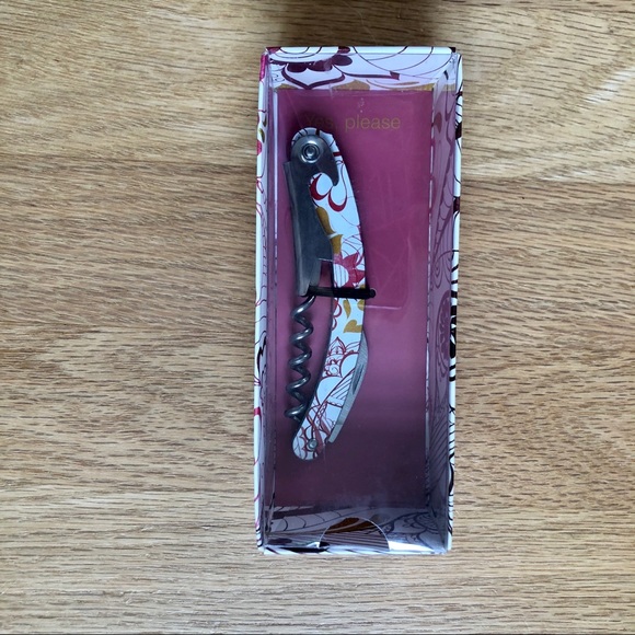 ❤️Demdaco Wine Bottle Opener Handheld Heart Floral Design NEW - Picture 5 of 9